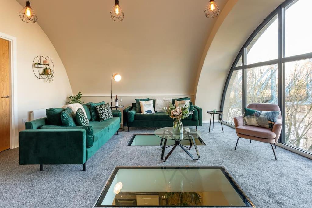 Ferienwohnung Stylish Duplex 5 Min From Centre Newcastle upon Tyne Exterior foto