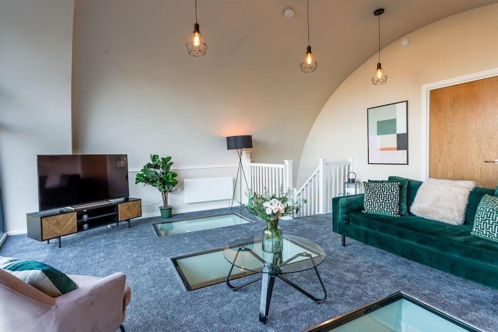 Ferienwohnung Stylish Duplex 5 Min From Centre Newcastle upon Tyne Exterior foto